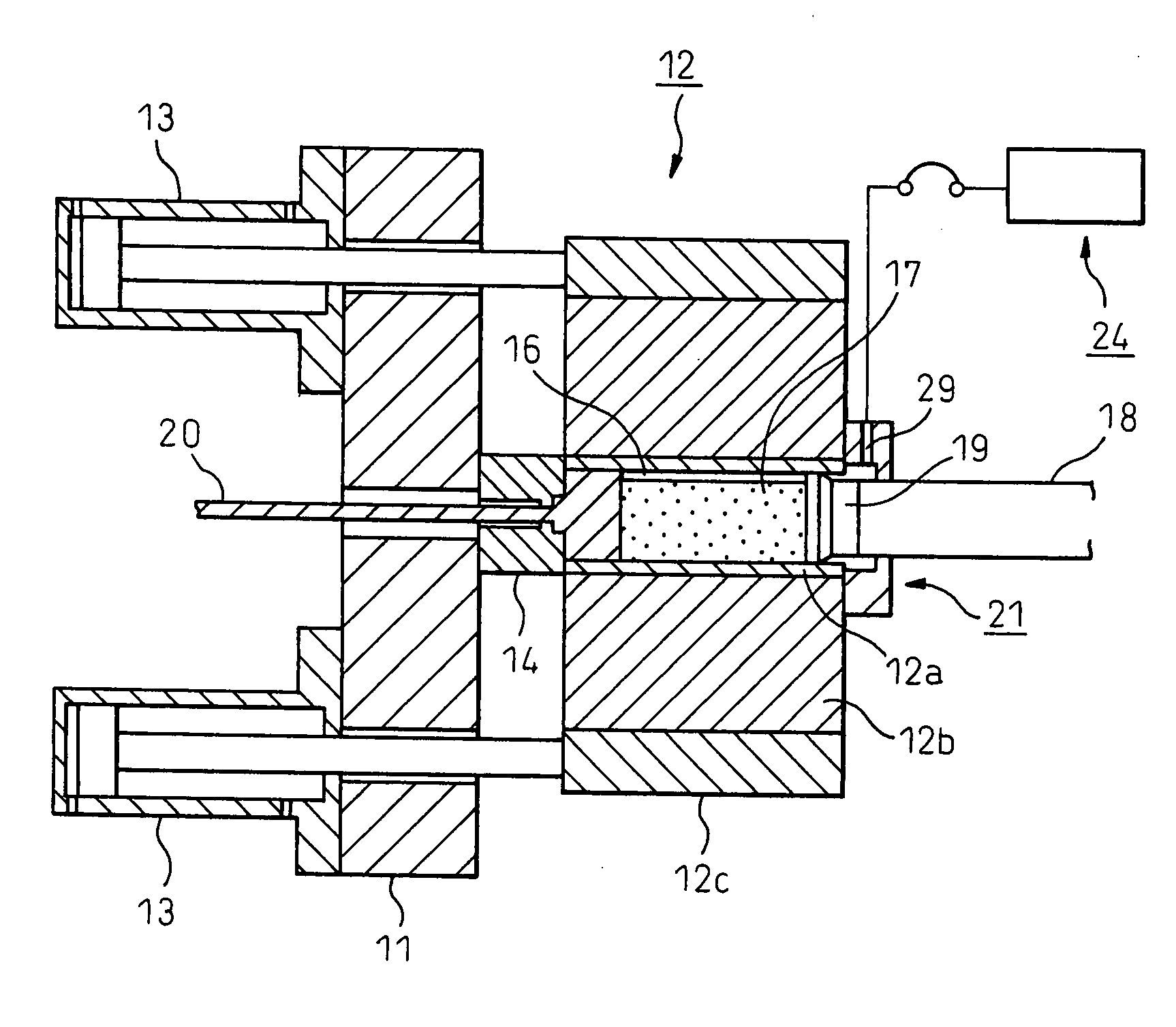 Extrusion molding method and apparatus of extrusion press