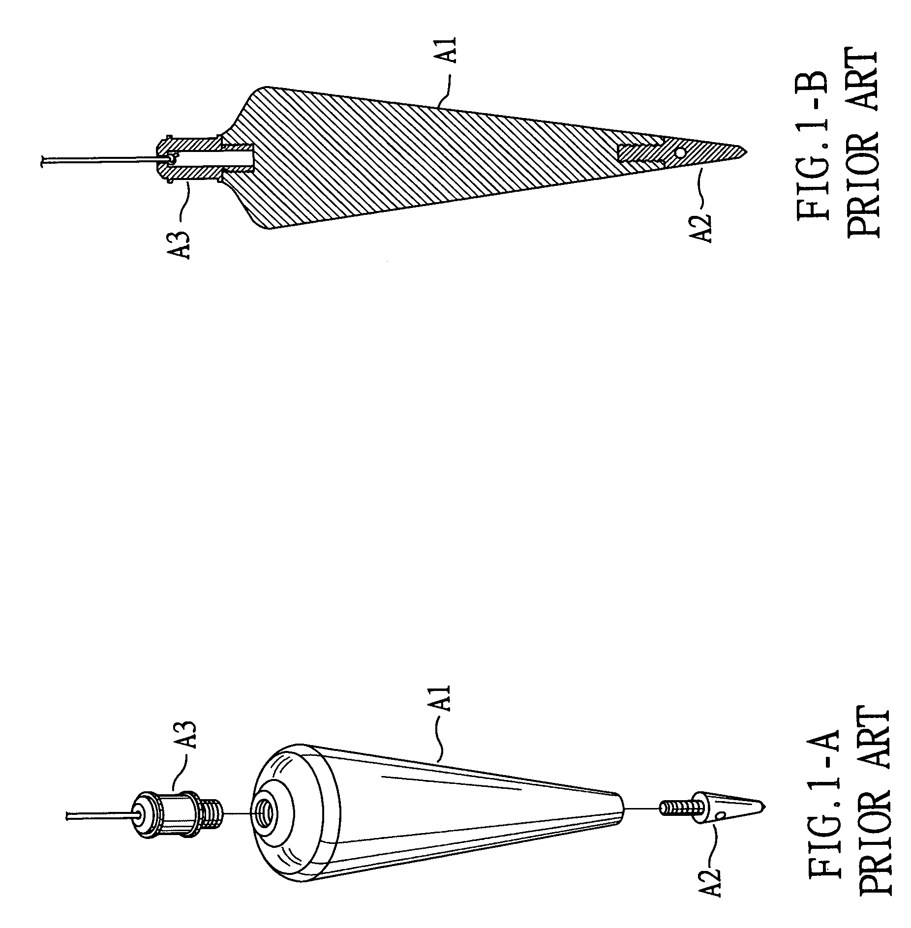 Construction-use plumb bob structure