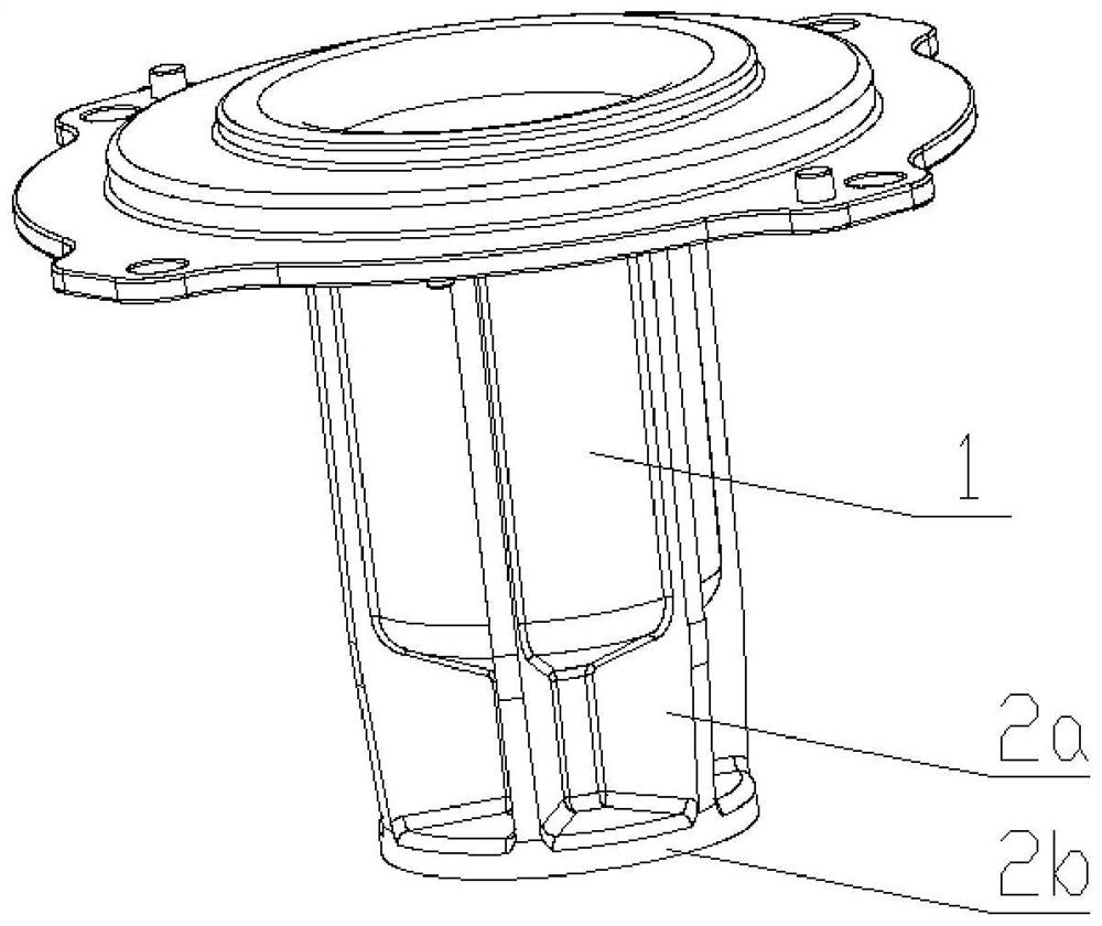 Water insulation cup for electronic water pump and electronic water pump