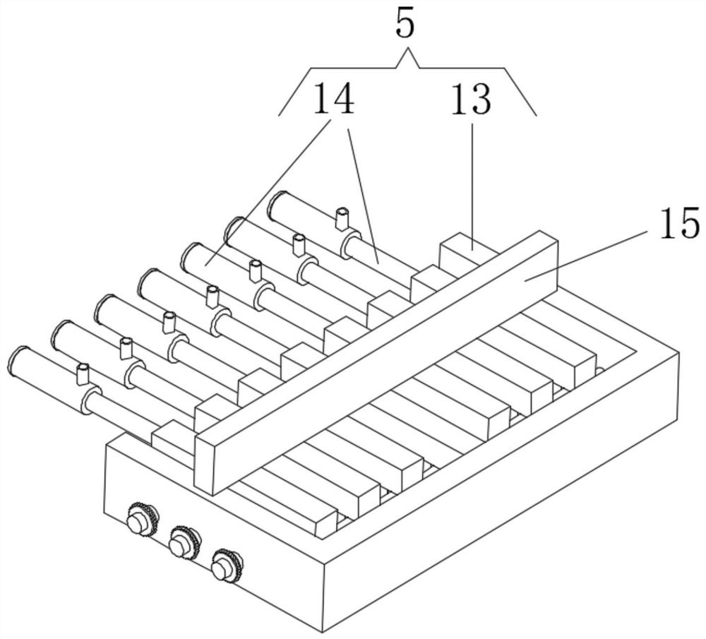 Vacuum packaging device for bearing packaging