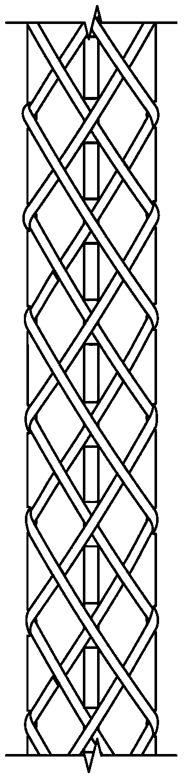 Exotensioned structural members with energy-absorbing effects