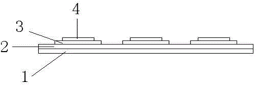 High-precision overlay gold stamping paper and manufacturing method thereof