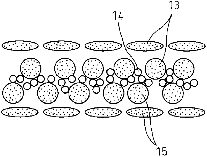 Composite film substrate and composite film using same