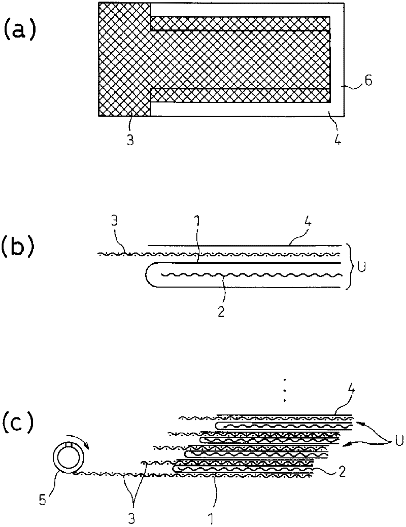 Composite film substrate and composite film using same