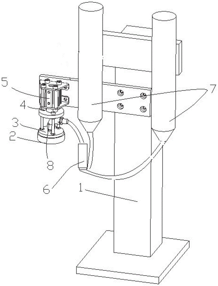 a gluing mechanism