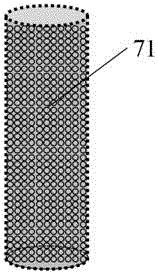 Composite electrode for electro-kinetic remediation of heavy metal contaminated soil, electro-kinetic remediating device and electro-kinetic remediation method