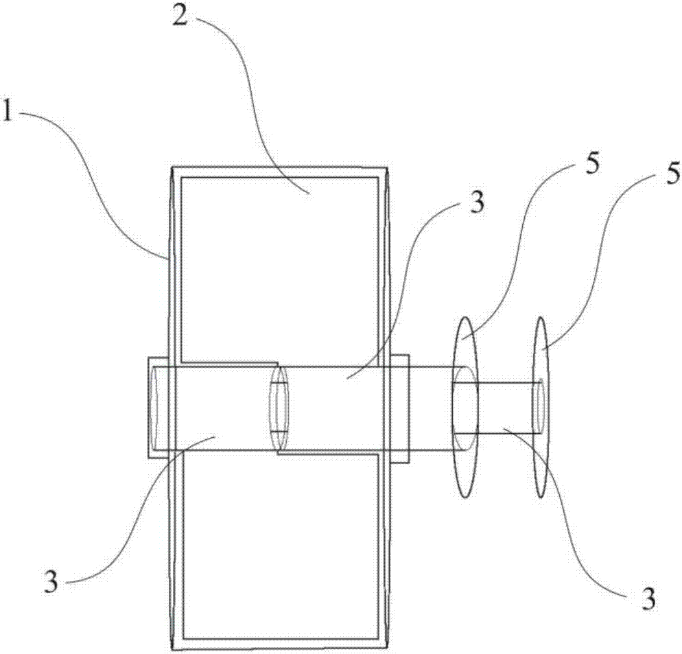 Wheel moving type rotor compressor