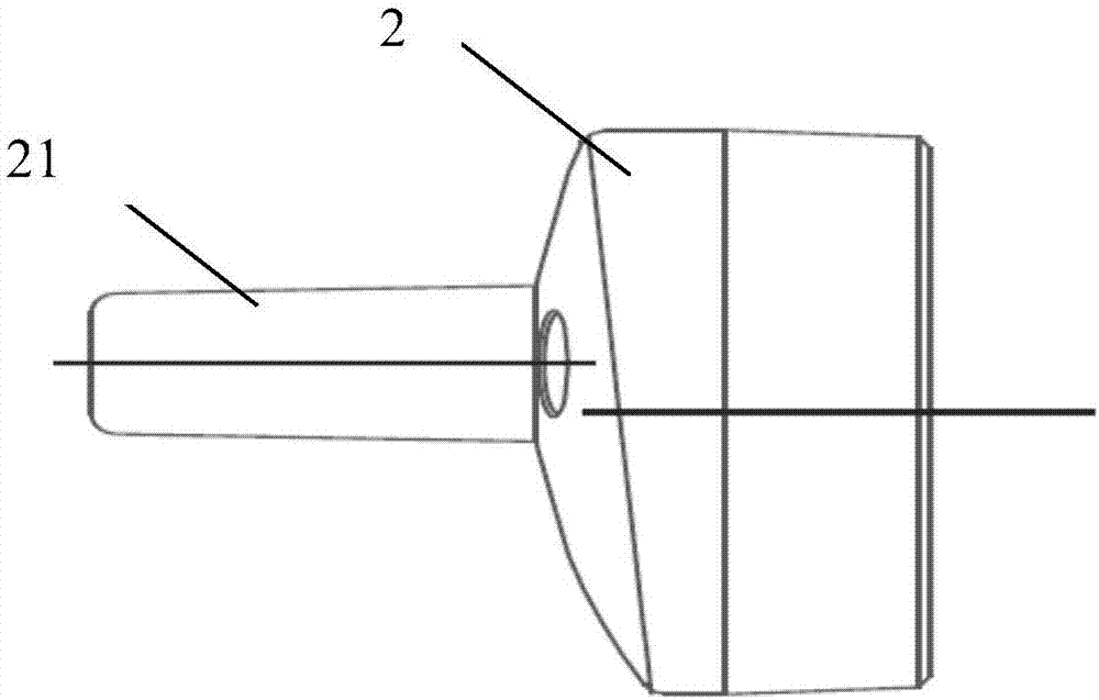 Reverse artificial shoulder prosthesis