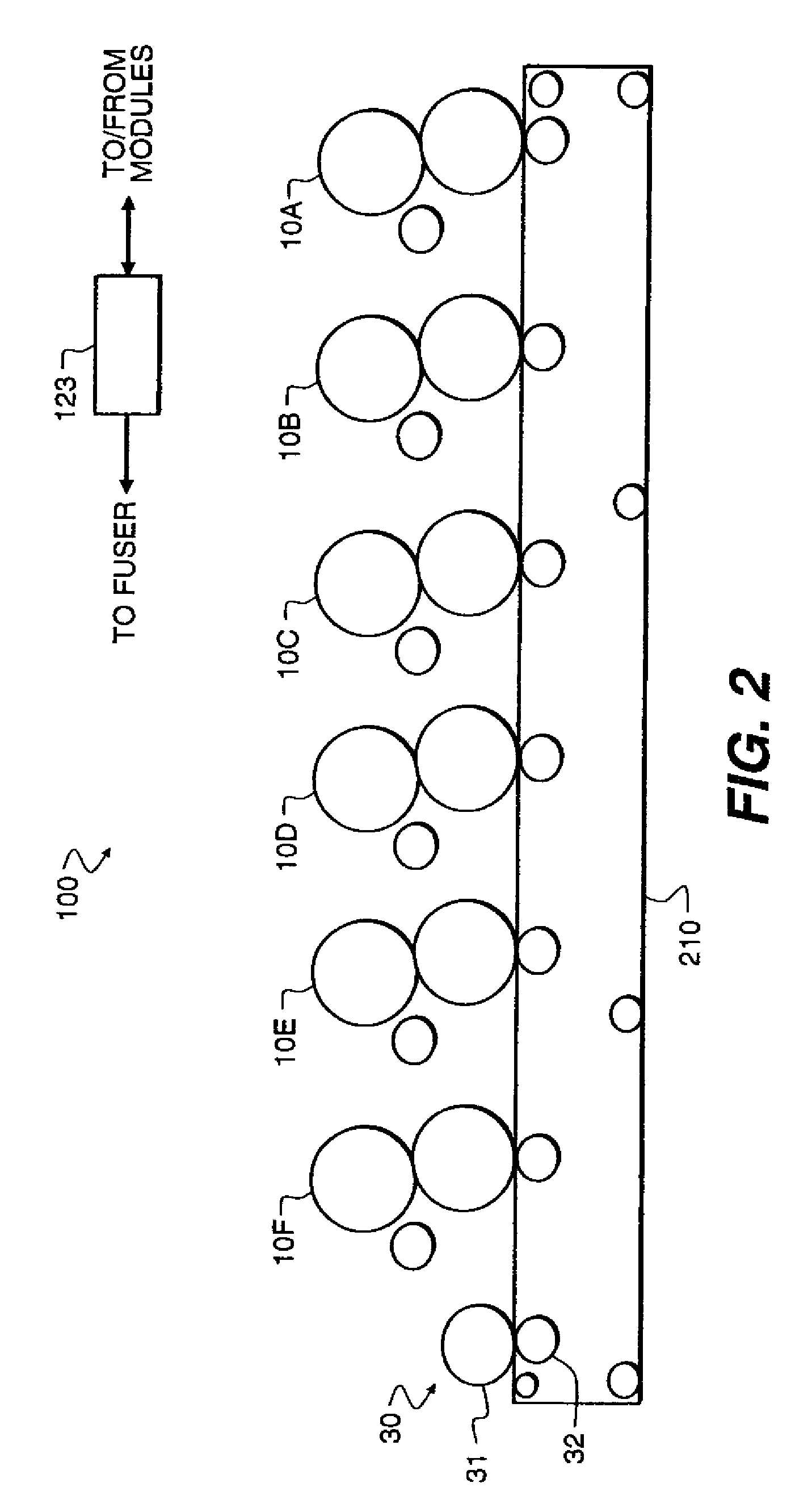 Enhanced fusing of raised toner using electrography