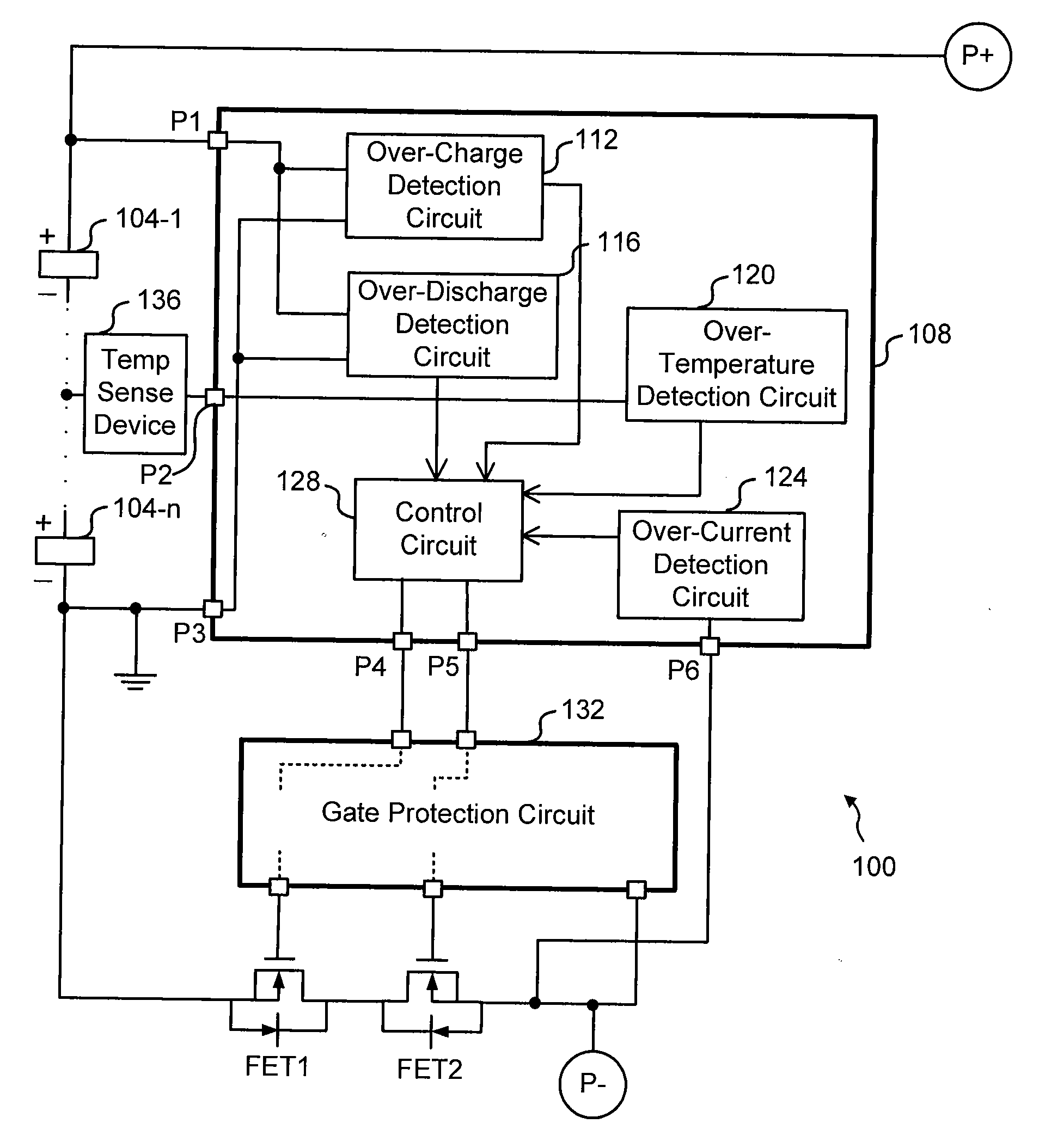 Low side n-channel fet protection circuit