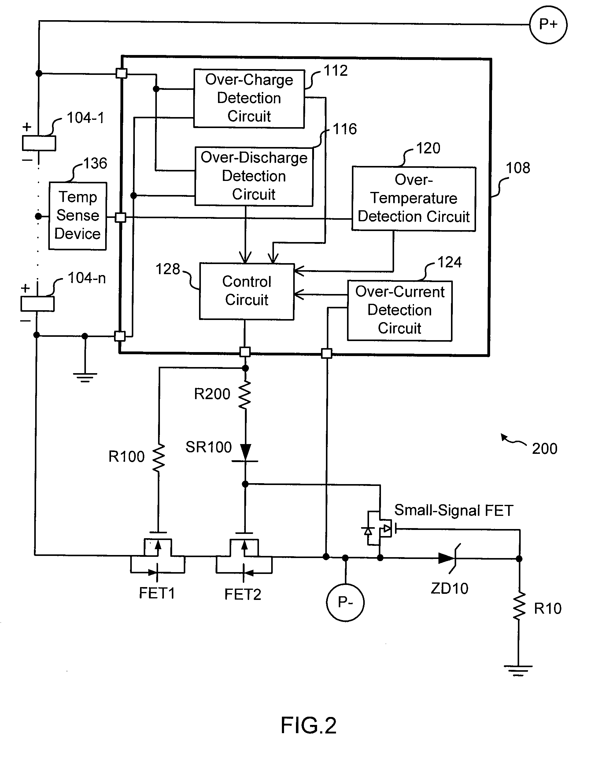 Low side n-channel fet protection circuit