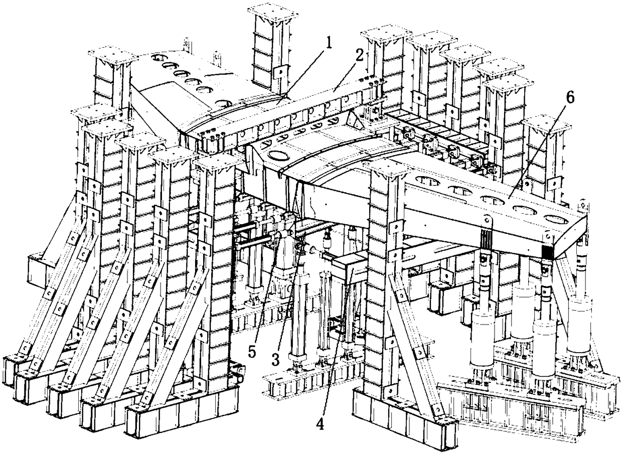 Test method for central wing box