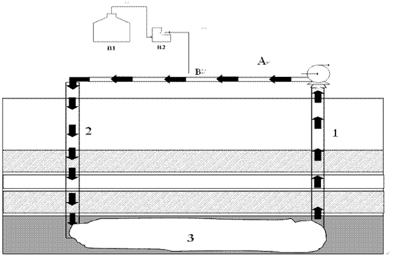 Underground cavity volume detection method and underground cavity volume detection device