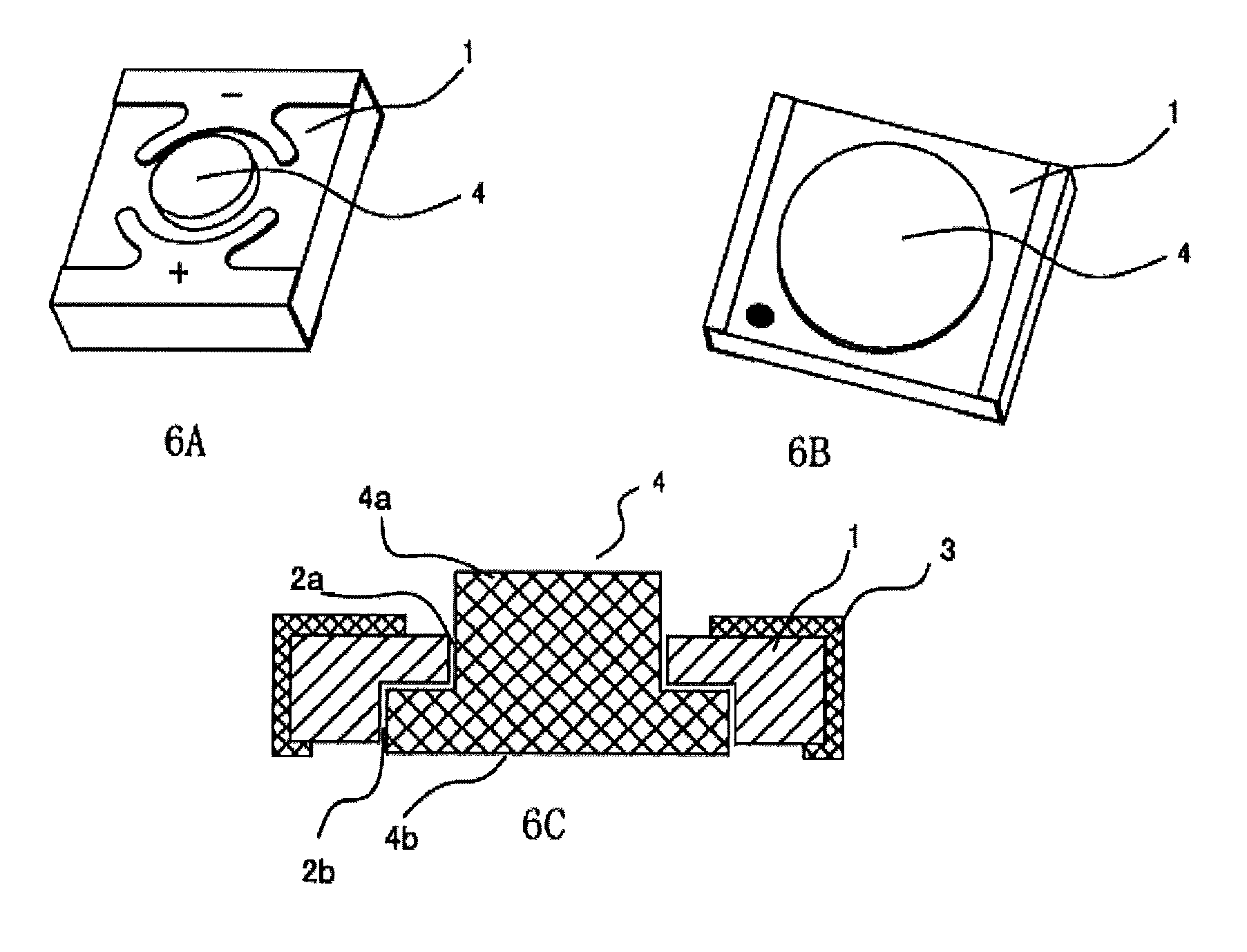 Structure of heat dissipation substrate for power light emitting diode (LED) and a device using same