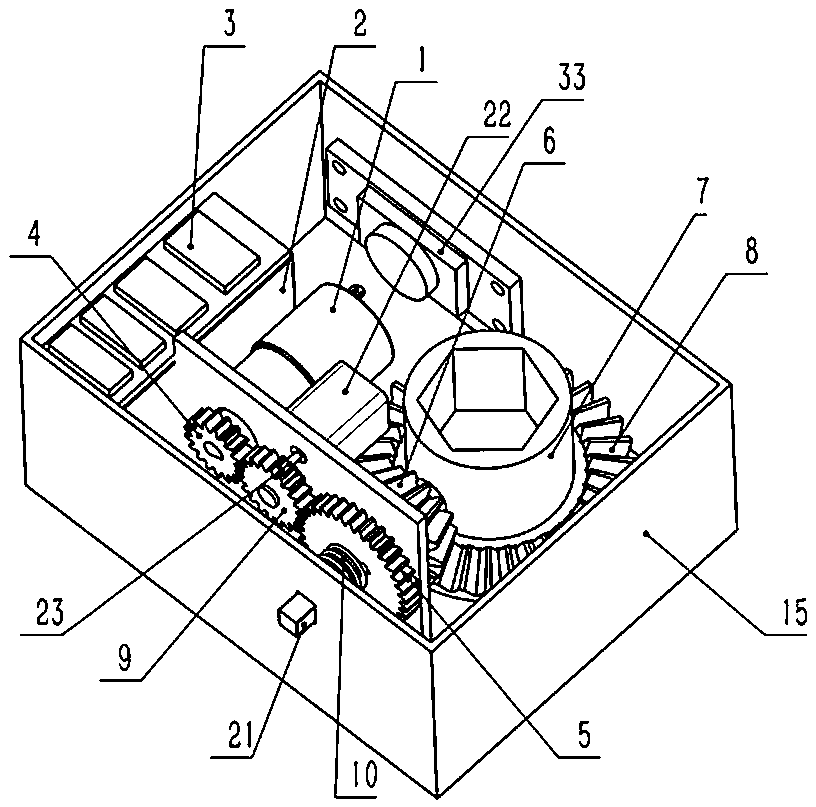 Internet-of-Things floor spring capable of automatically controlling opening and closing of door