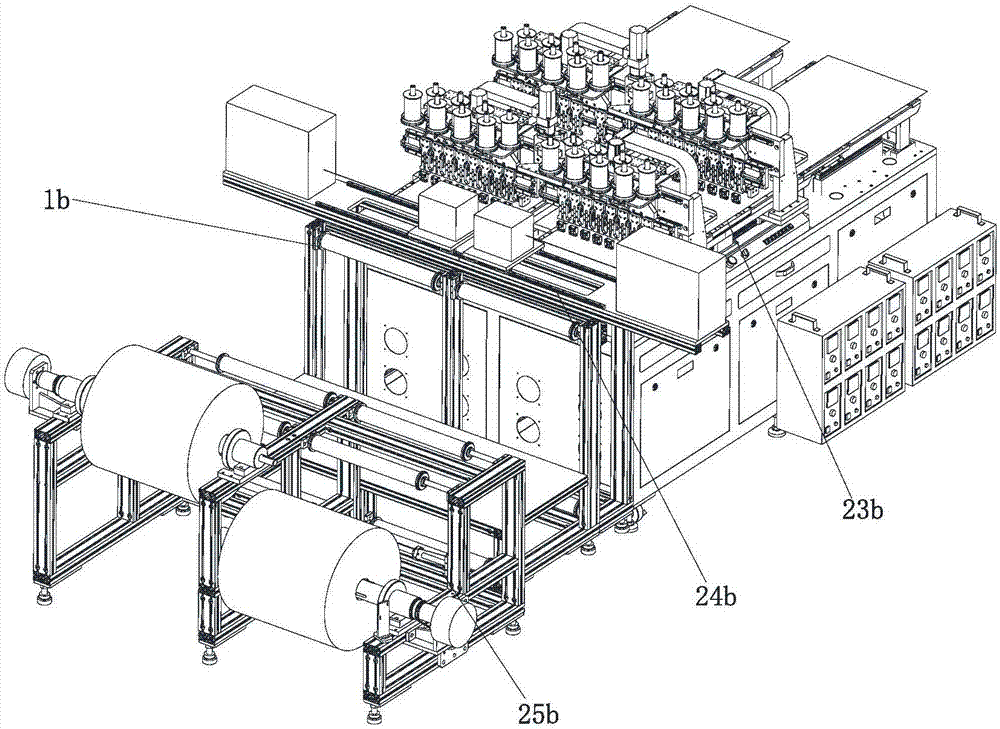 Non-contact intelligent card manufacturing production line