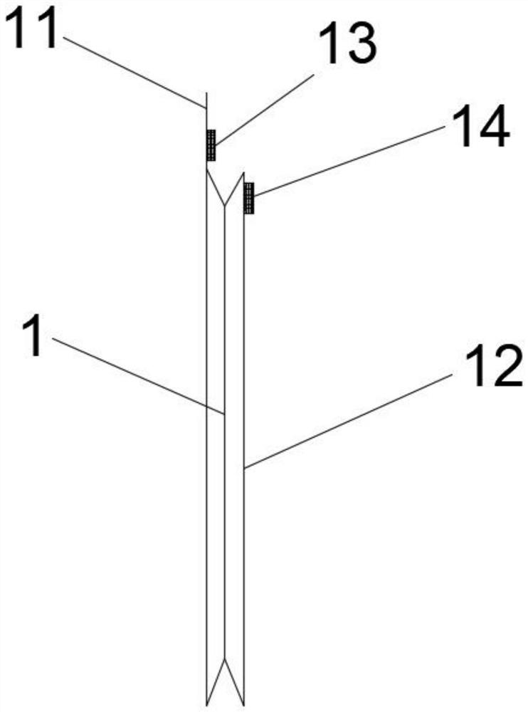 Garbage bag, garbage can and garbage sorting treatment device