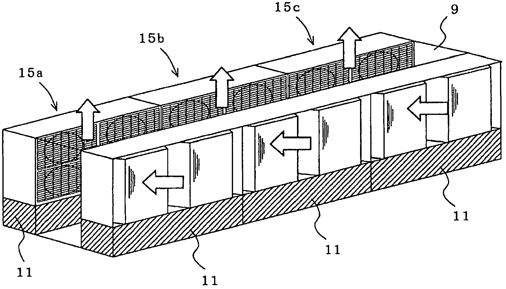 Refrigerating air conditioning device and refrigerating air conditioning system