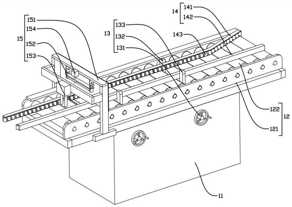 Automatic waste ammeter dismantling system