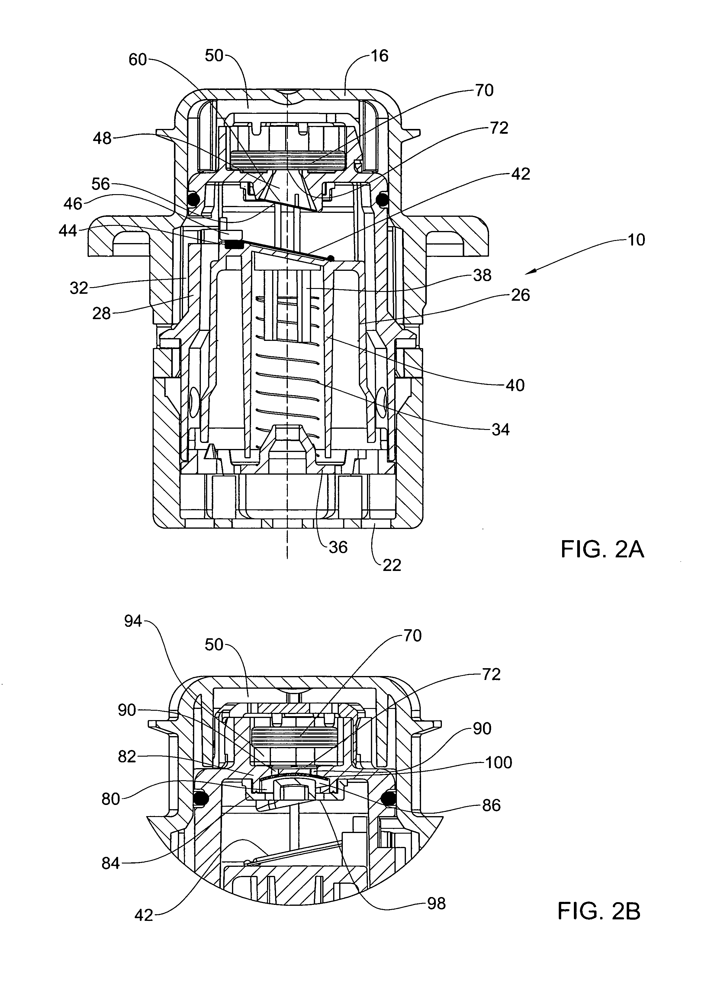 Roll over vent valve