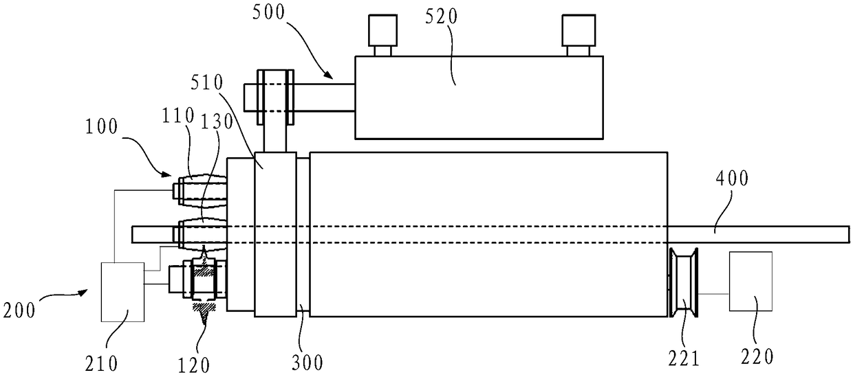 Copper tube cutting device