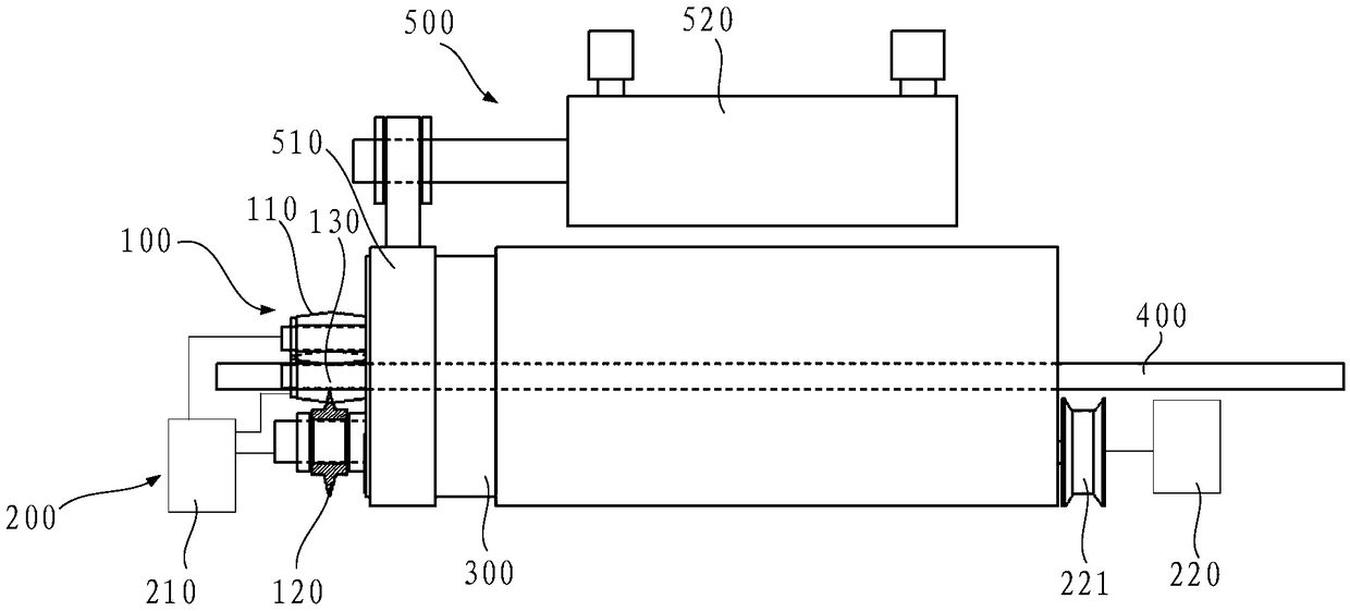 Copper tube cutting device