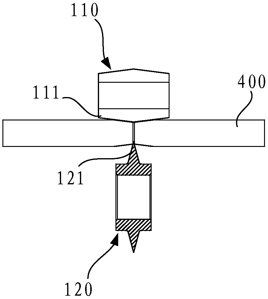 Copper tube cutting device