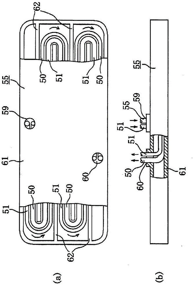 Excreta treatment device and method