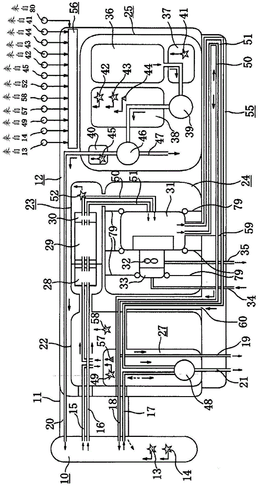 Excreta treatment device and method