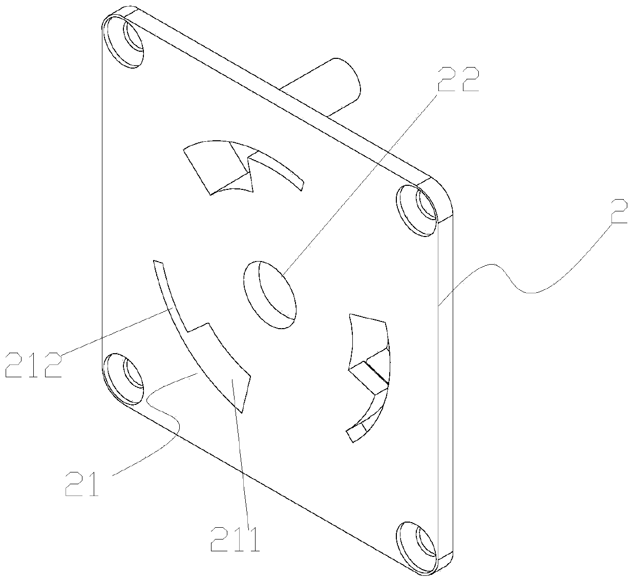 Portable device for ionizing radiation monitoring