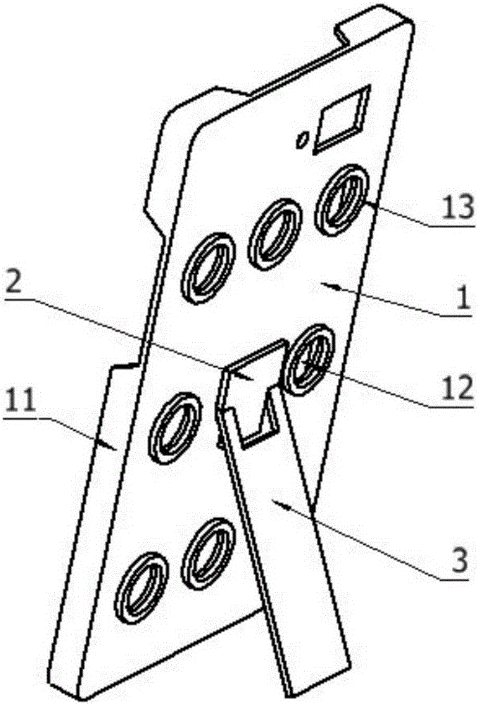 Mobile phone shell having supporting function