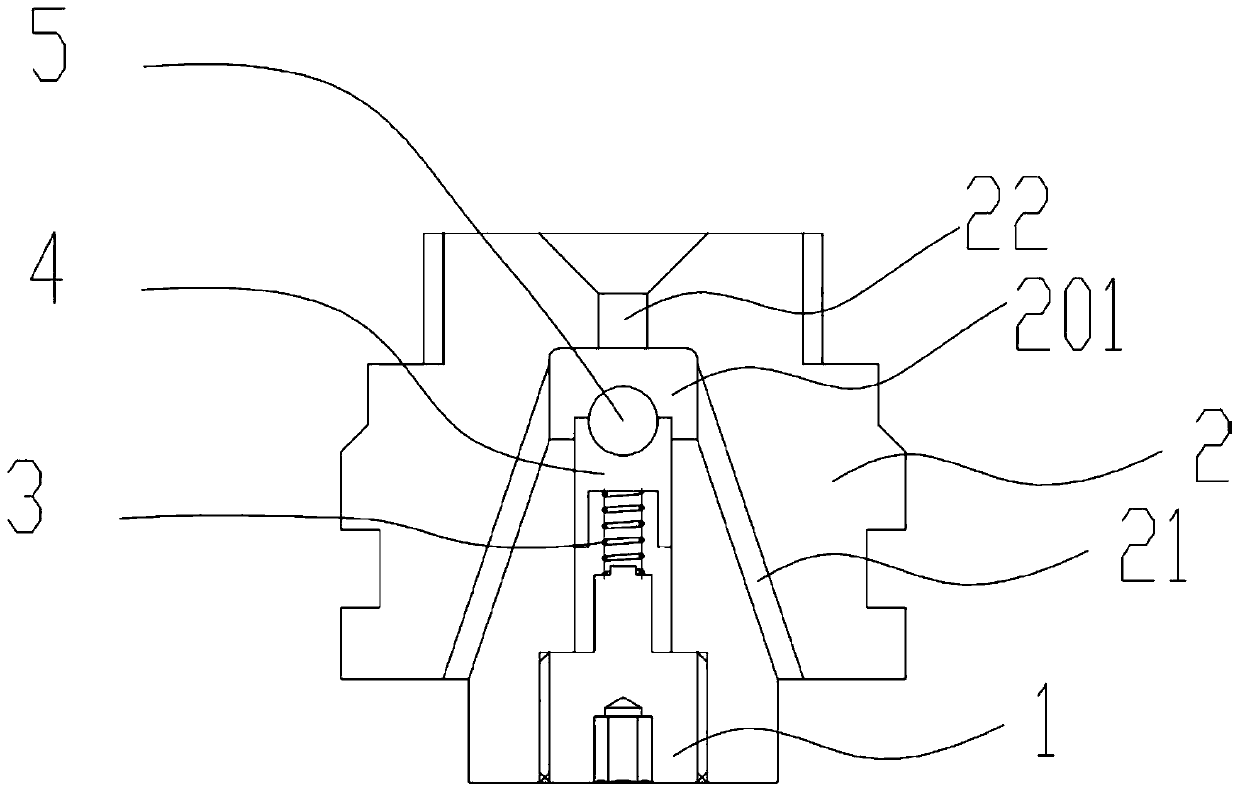 A plug-in direct-acting proportional pressure reducing valve