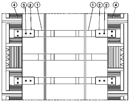 Near-rail sound absorption and insulation device