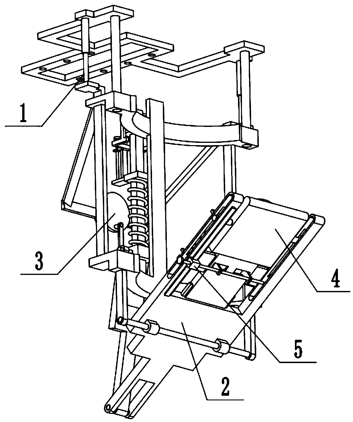 Auxiliary exercise device for recovery of orthopaedic patient