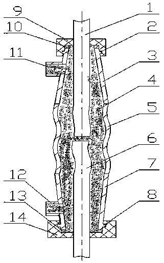 Full-grouting sleeve for steel bar connection of assembly-type building, and construction method for full-grouting sleeve