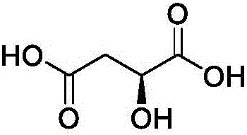 Refining method for L-malic acid