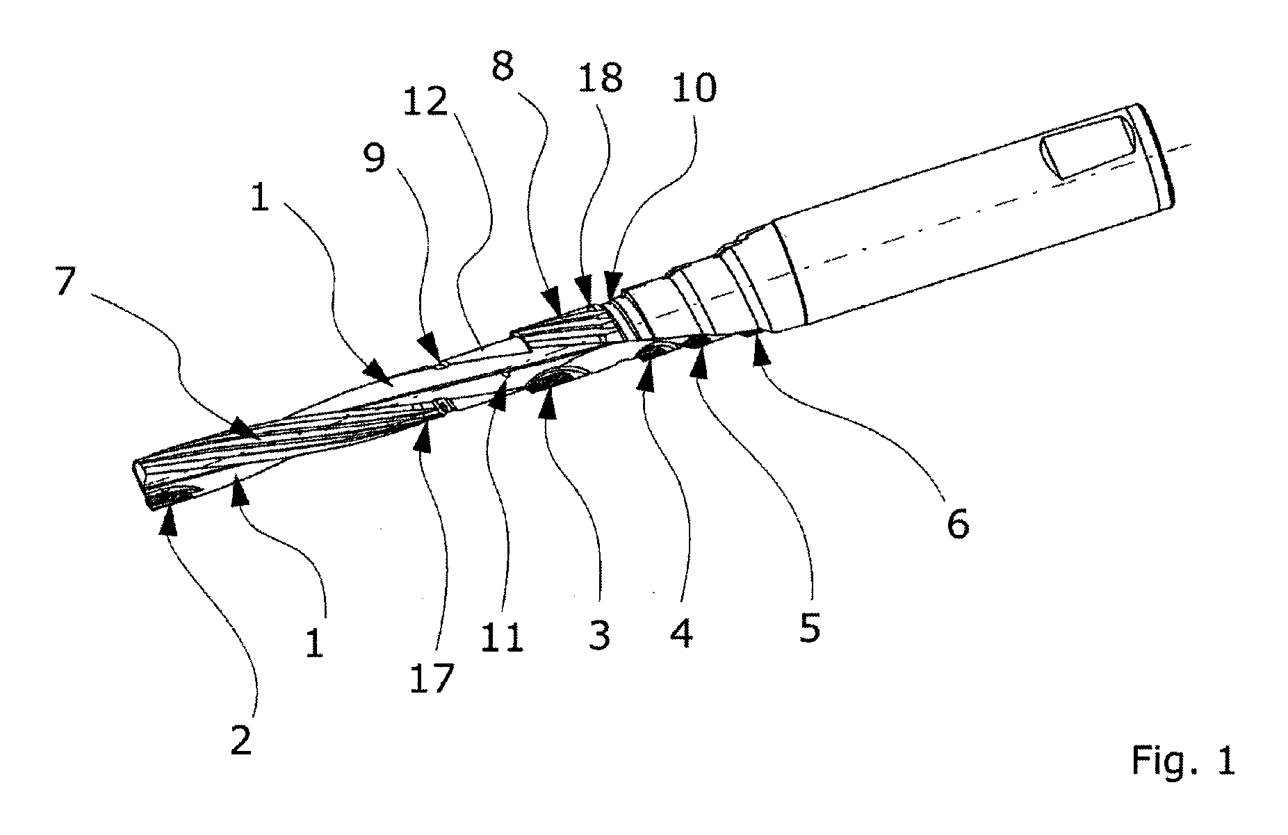 Reaming tool and a process for manufacturing such reaming tool