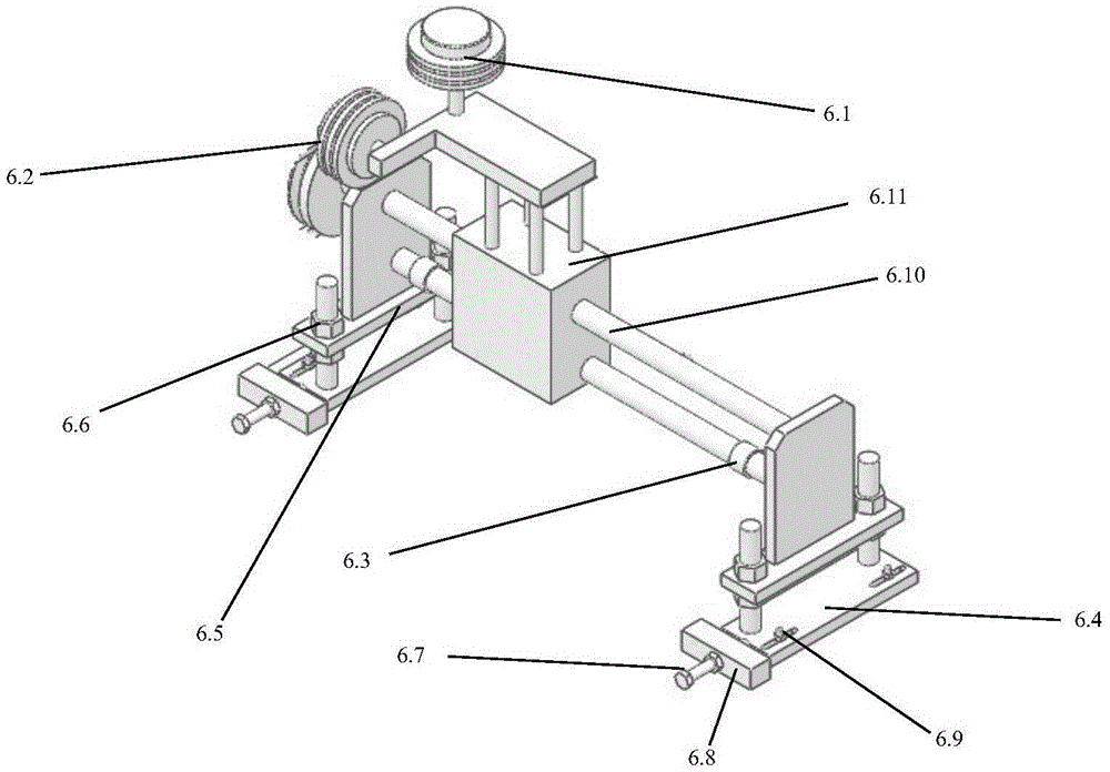 Diamond wire backwinding machine