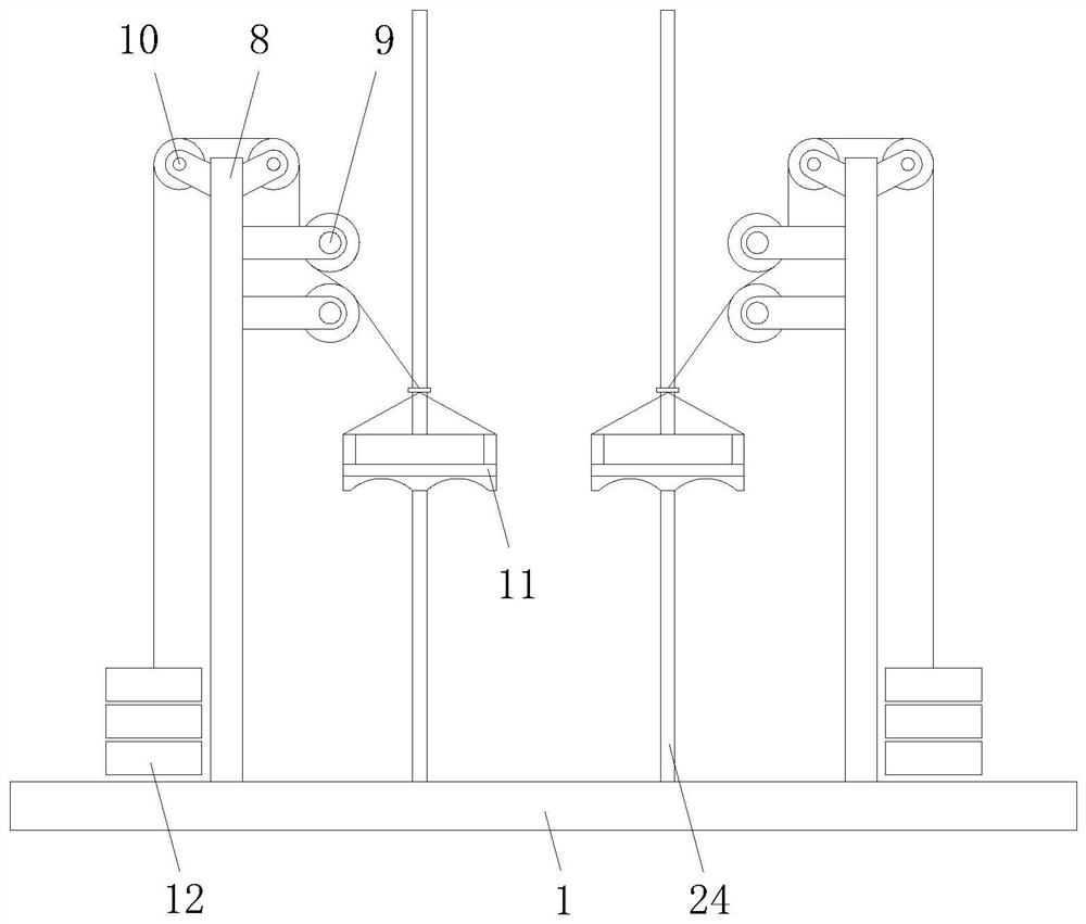 Taekwondo kicking auxiliary training device