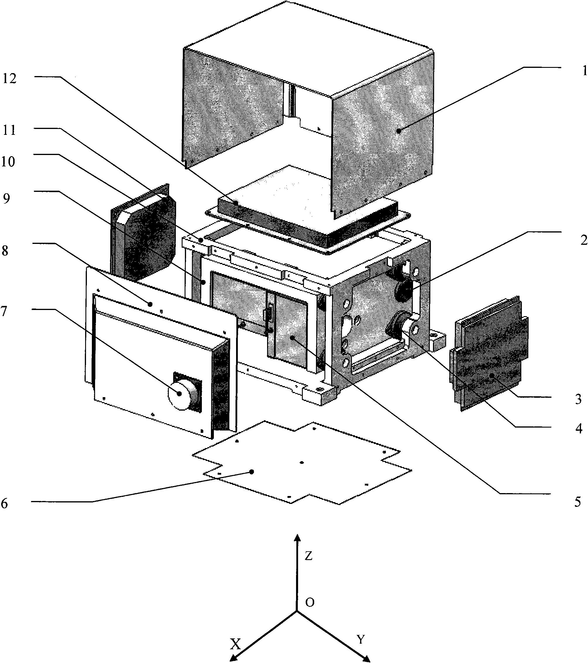 High-precision laser gyroscope inertia measurement system for POS