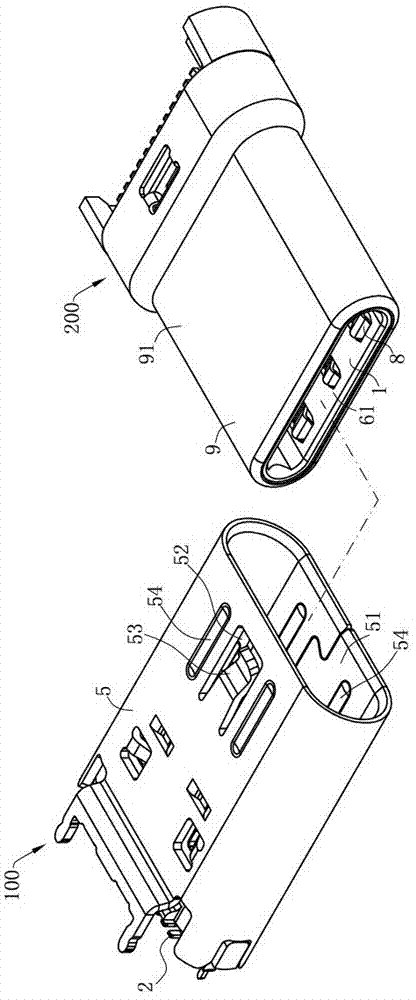 Electrical connector combination