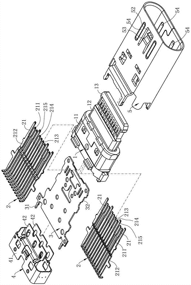 Electrical connector combination