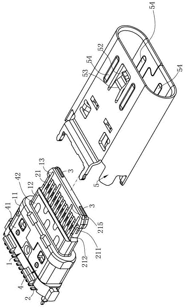 Electrical connector combination