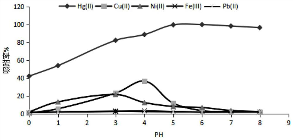 Preparation and application of a magnetic episulfide resin functional material