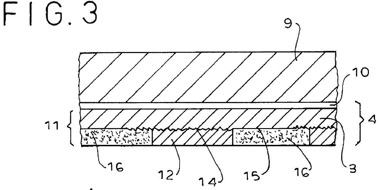 Document with doped optical security attribute, layer composite for making same and test device for testing the document for authenticity