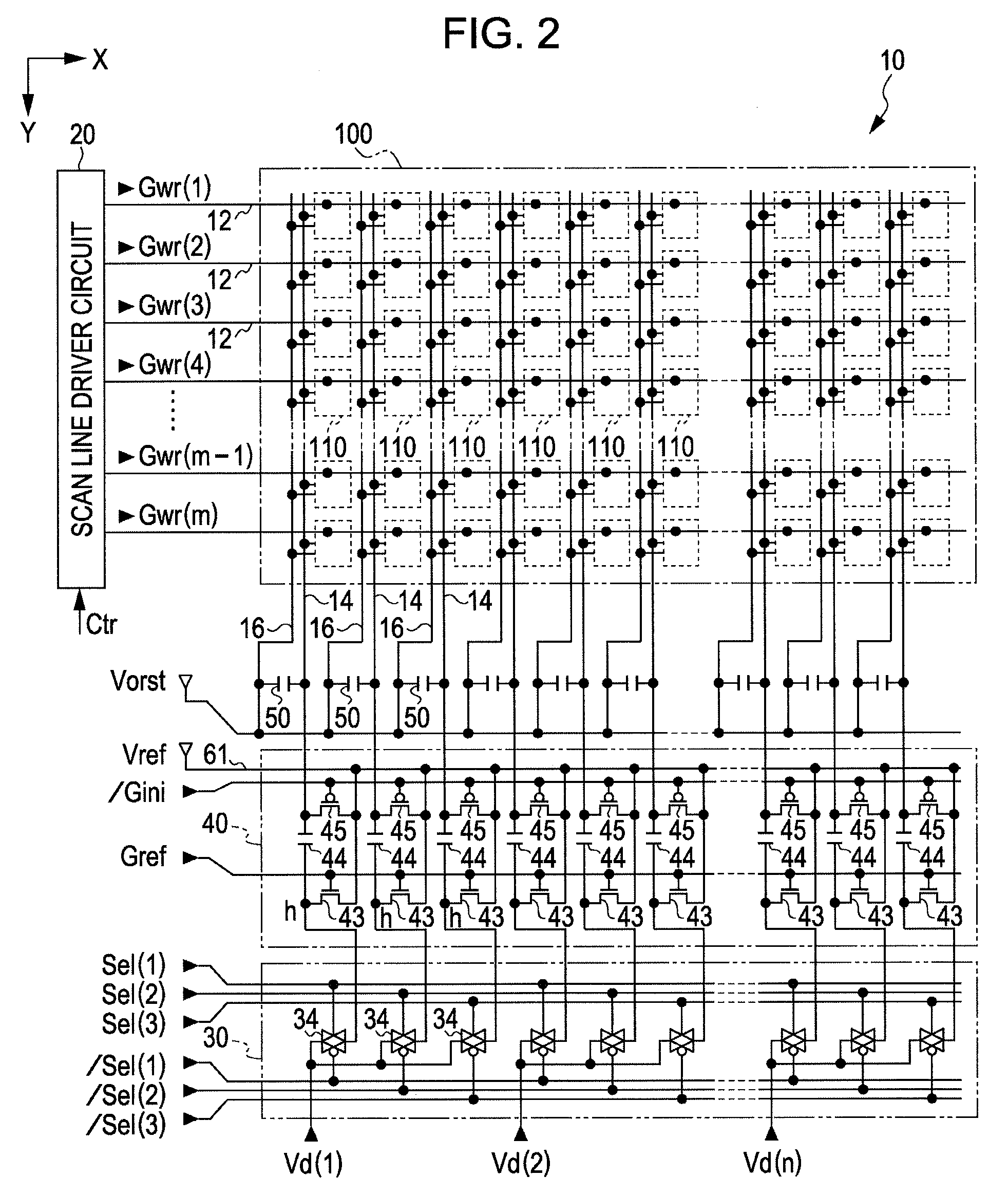 Electrooptic device, method for driving electrooptic device and electronic apparatus