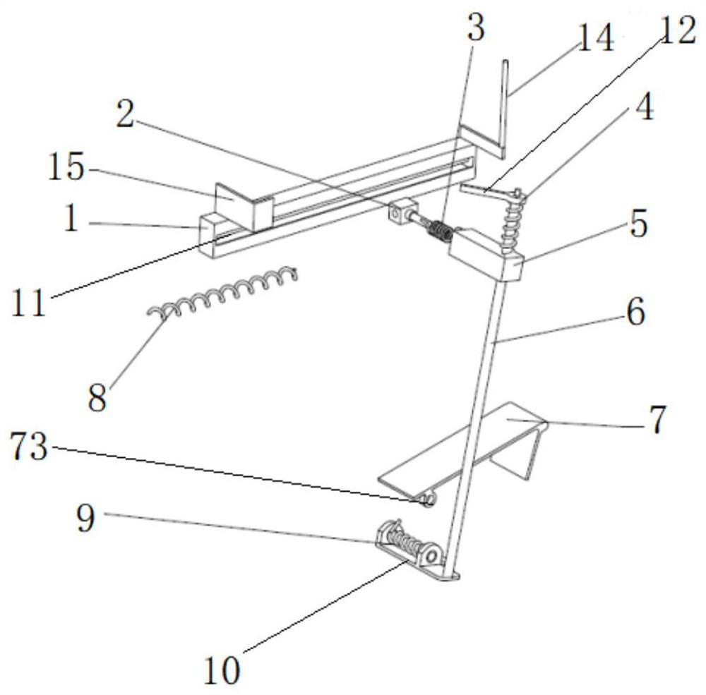 Obstacle crossing device for electric wheelchair and electric wheelchair adopting same