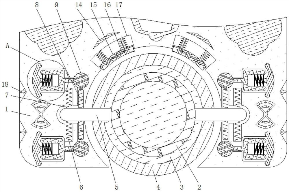 Component flatness detection equipment for electromechanical equipment manufacturing