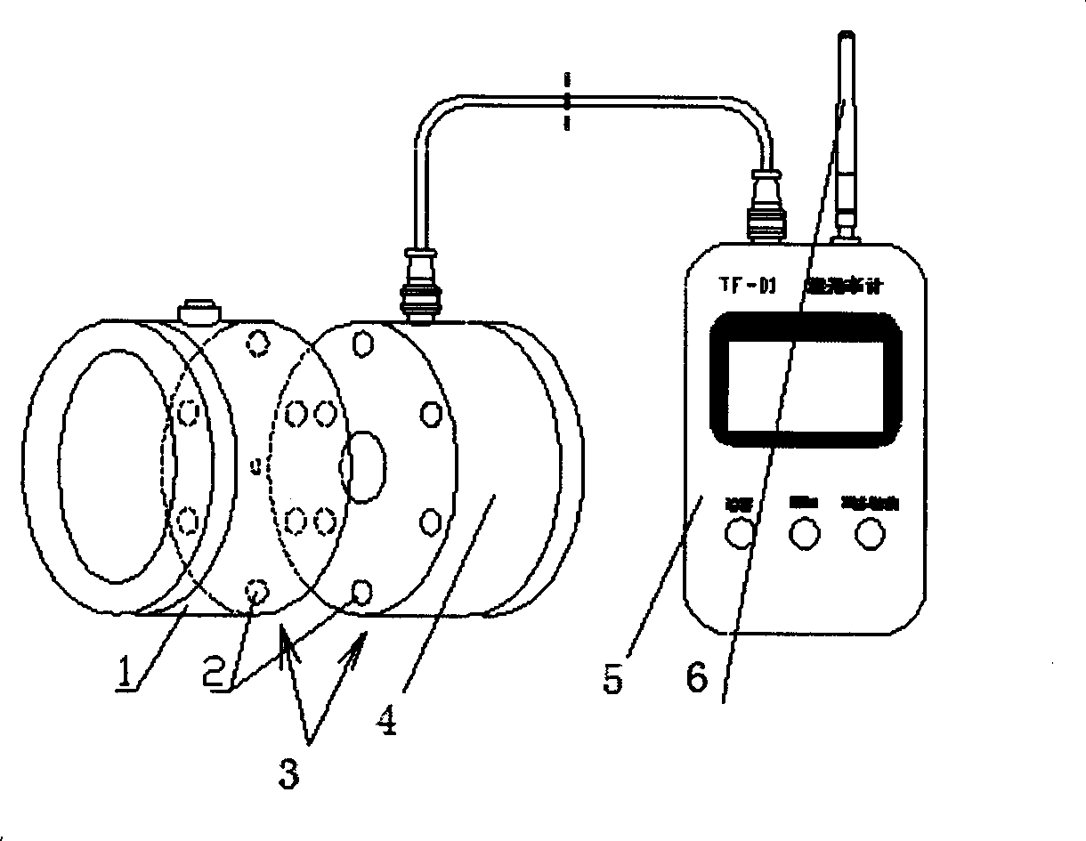 Luminous transmittance measuring device