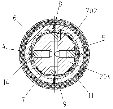 Temperature-controlled circular variable wedge-shaped magnetorheological fluid clutch